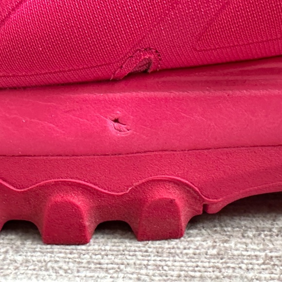 Reebok x Cardi B Classic Leather Pink Fusion Sneakers Sz 7.5 - Picture 6 of 6